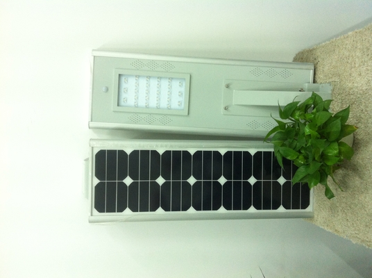 25w Intelligent Solar Powered Garden Lights High Efficiency Poly Solar Panel