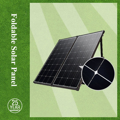 2 Folding Mono Solar Panel 80W - 100W, Portable Panel With Stronger Bag