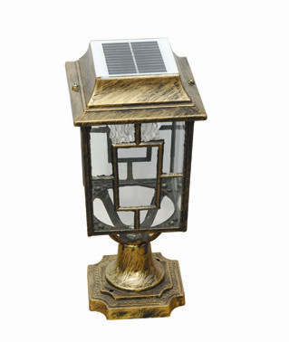 contemporary LED 0.5w power Outdoor solar powered table lamps with Mono Solar panel