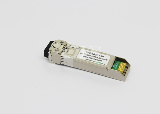 RoHS Compliant 10Gb/s SFP+ Bi-Directional Transceiver, 20km